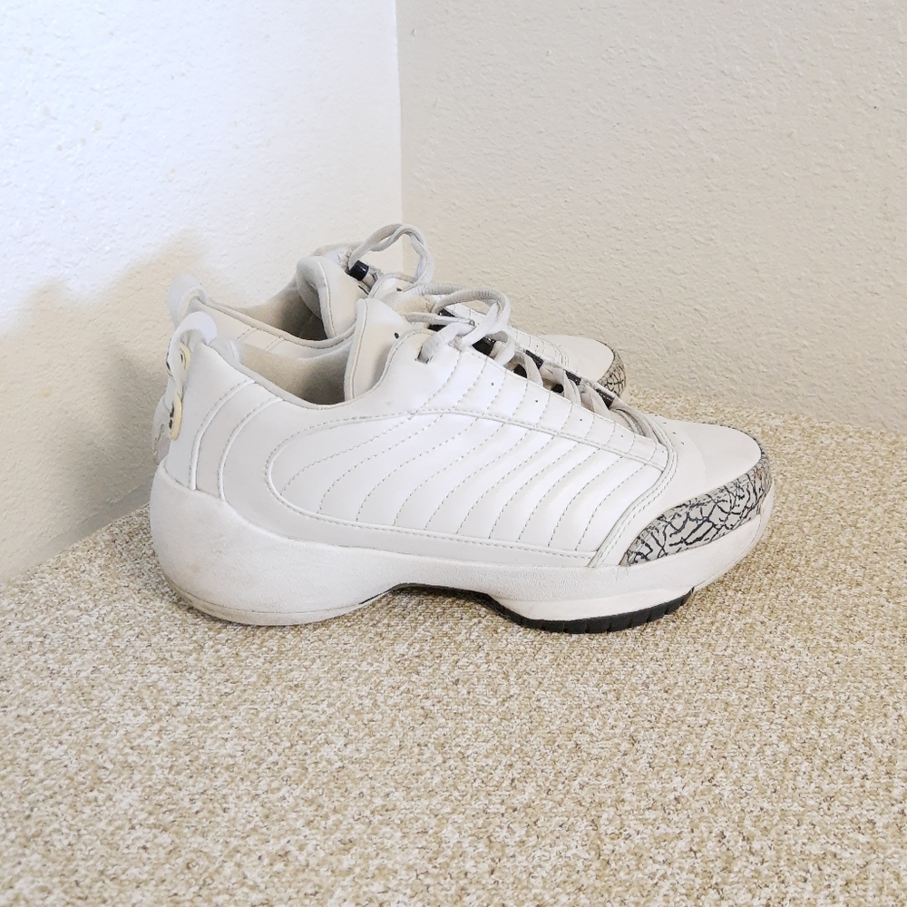Air Jordan XIX Black And White Sneakers